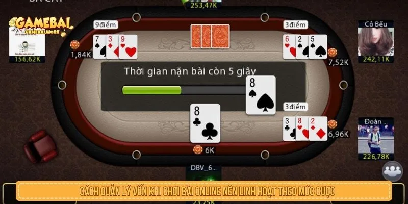 Cách Quản Lý Vốn Khi Chơi Bài Online An Toàn Và Dễ Áp Dụng Giảm bàn hoặc nghỉ khi không còn kiểm soát phiên chơi