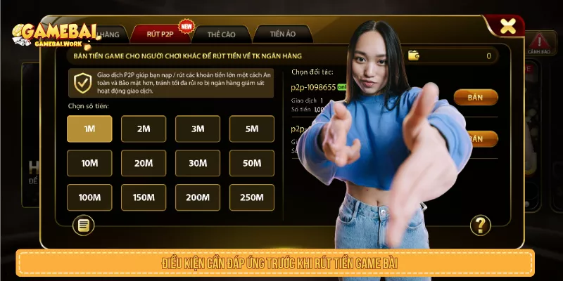 Rút Tiền Game Bài: Điều Kiện, Các Bước Và Lỗi Cần Tránh Điều kiện cần kiểm tra trước khi rút tiền game bài