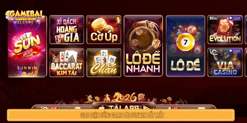 Game Bài Sunwin – Đánh Giá Chi Tiết Cổng Game Bài Hot Nhất Giao diện game bài Sunwin trên thiết bị di động