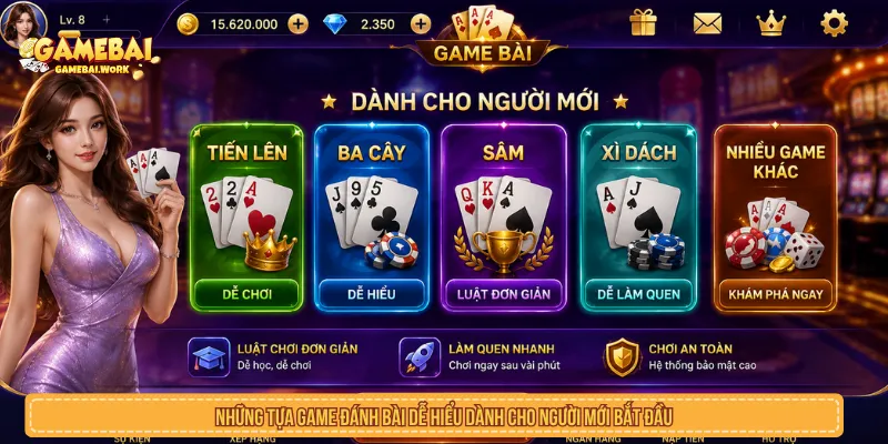 Game Đánh Bài Cho Người Mới: Nên Bắt Đầu Từ Trò Nào? Nhiều tựa game đánh bài cho người mới với luật dễ hiểu